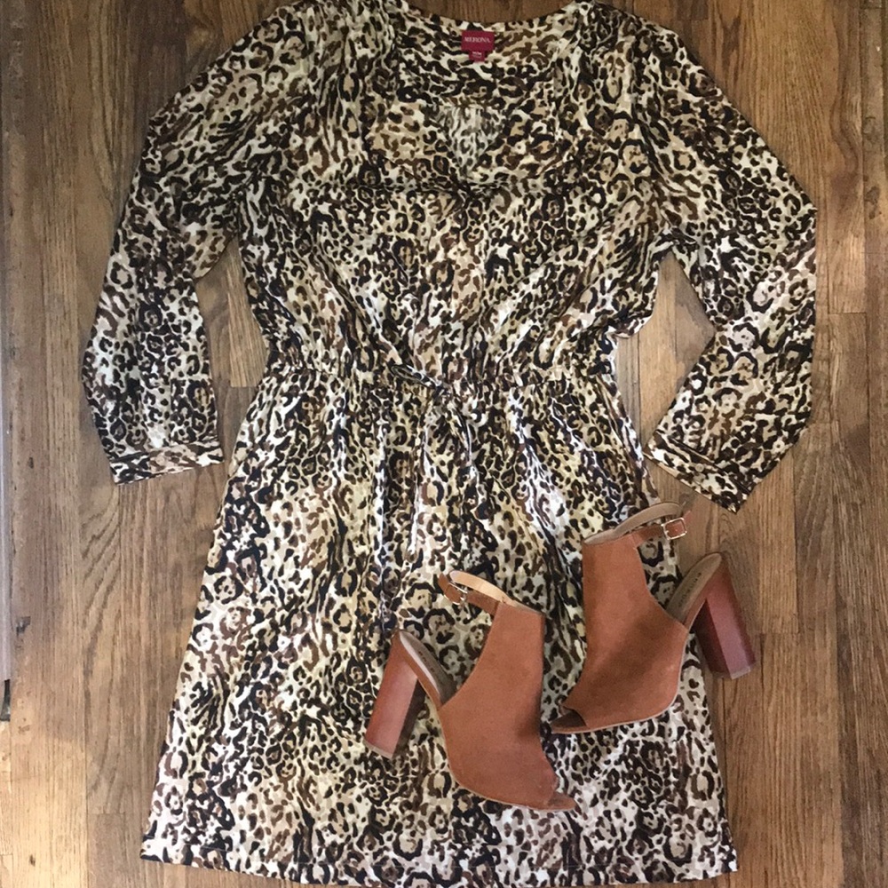 NWOT Animal Print Dress
